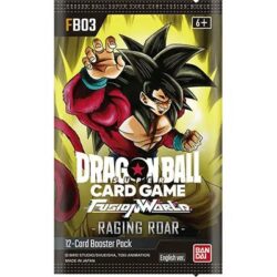 Dragon Ball Super Card Game - Fusion World Raging Roar (FB03) - Booster - englisch