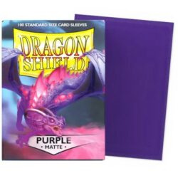 Dragon Shield - 100 Matte Standard Sleeves - Purple