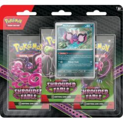 Pokemon: Shrouded Fable - Pecharunt - 3-Pack Blister - englisch